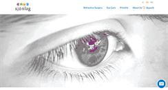 Desktop Screenshot of en.sjonlag.is