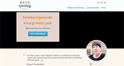 Desktop Screenshot of no.sjonlag.is