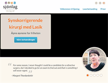 Tablet Screenshot of no.sjonlag.is